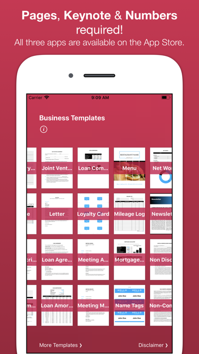 How to cancel & delete Business Templates for Pages from iphone & ipad 4