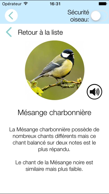 CuiCuiMatique chants d'oiseaux