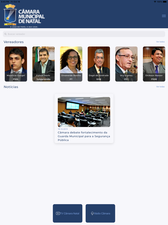 Screenshot #4 pour Câmara Municipal de Natal
