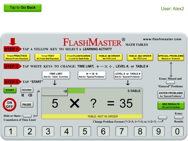 FlashMaster App--Math Facts(圖5)-速報App