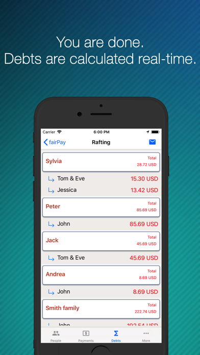 How to cancel & delete fairPay - Share Expenses from iphone & ipad 4