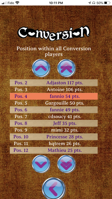 Conversion Game Companion App screenshot 3