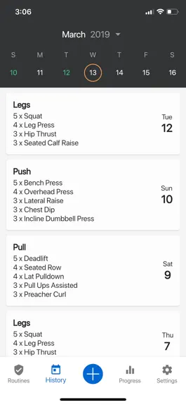 Game screenshot JustLift - Workout Logger mod apk