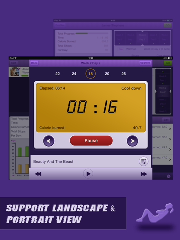 Situps Coach for iPad - náhled