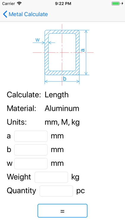 Calculation of metal screenshot-4