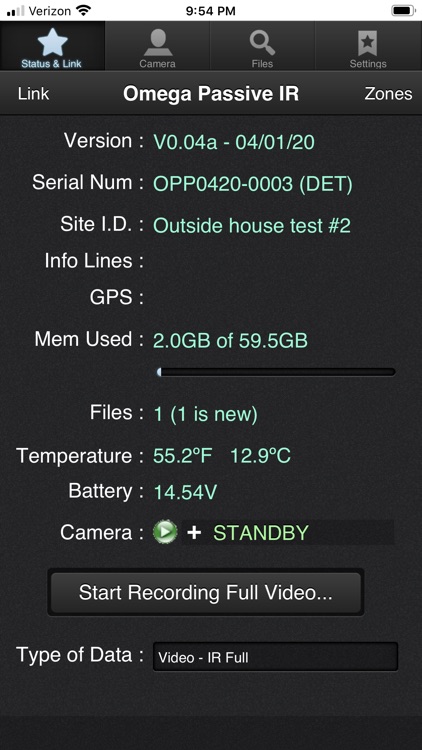 Omega Passive IR