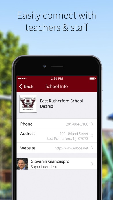 ER School District screenshot 2