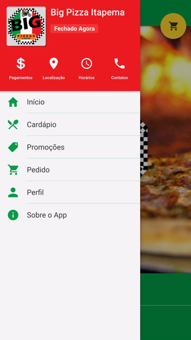 How to cancel & delete Big Pizzas Litoral - Itapema from iphone & ipad 2