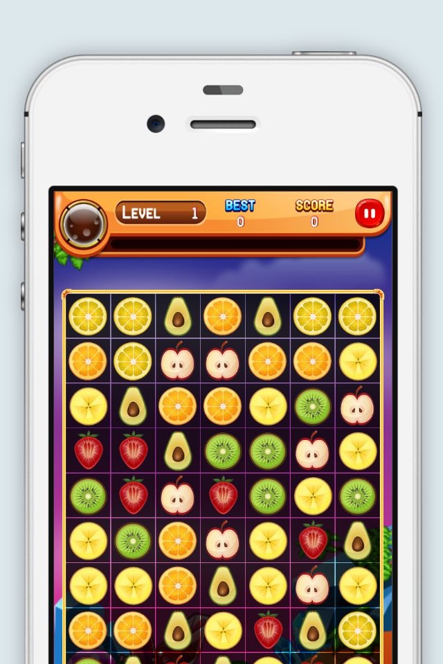 Smoothie Fruit : Match 3 Game screenshot 2