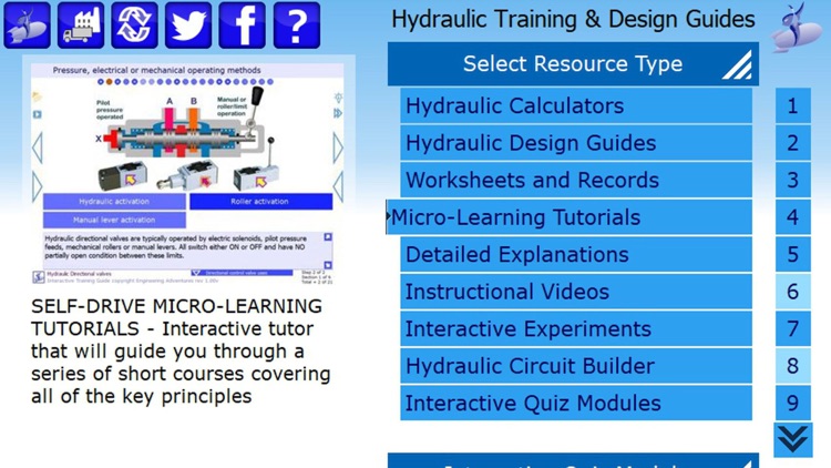 Hydraulic Training Calculators