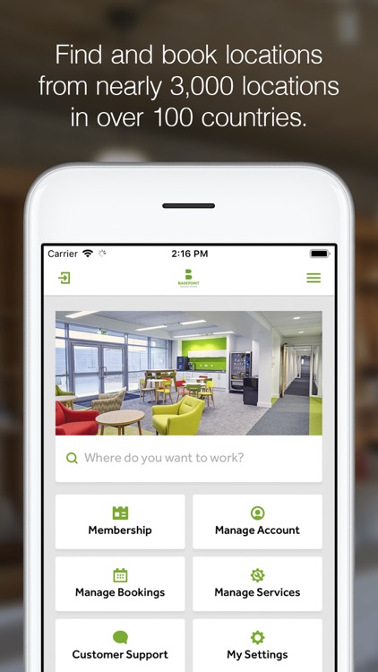 Basepoint: Workspaces to let
