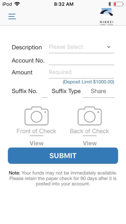 Nikkei Credit Union screenshot-3