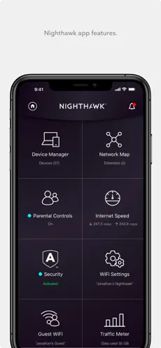 Captura de Pantalla 2 NETGEAR Nighthawk - WiFi App iphone