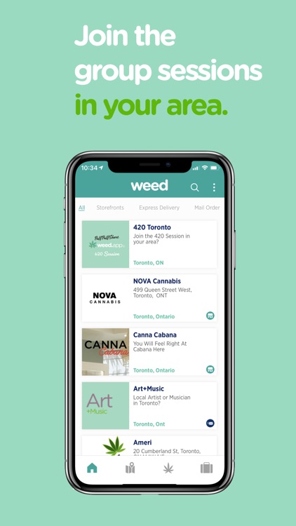 Weed.App Cannabis Search