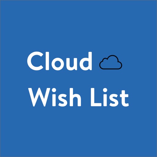 Cloud Wish List iOS App