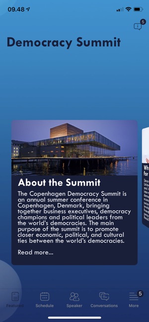 Copenhagen Democracy Summit(圖1)-速報App