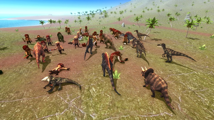 Dinosaur Battle Simulator 3D screenshot-3