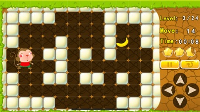 How to cancel & delete Monkey find the way to bananas (Happy Box) free puzzle games from iphone & ipad 2