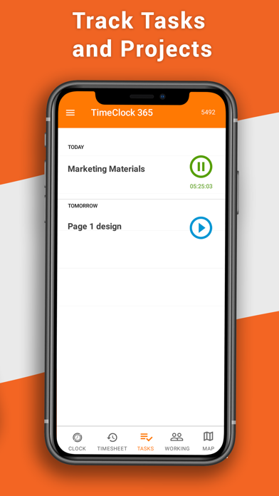 Timeclock 365 Time Tracker screenshot 3