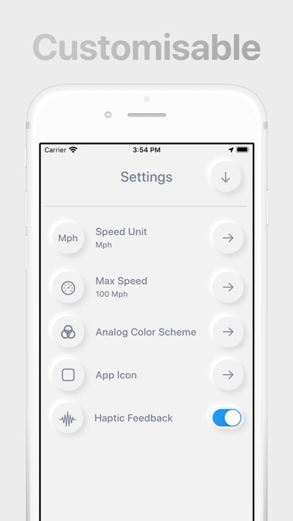 Neumorphic Speedometer