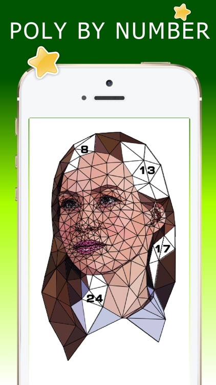 Butterfly Coloring Poly Art screenshot-3