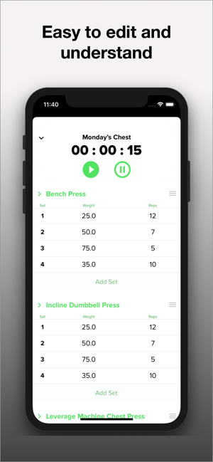 Lift - Workout Manager(圖3)-速報App