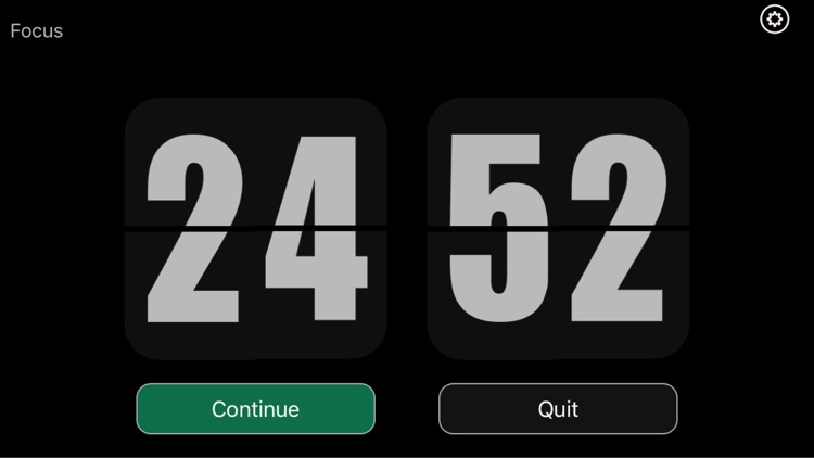 Focus timer - time management