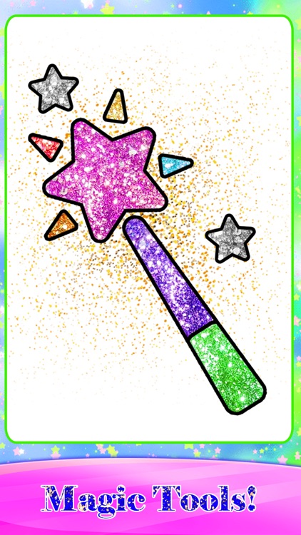 Glitter Fashion Art Coloring screenshot-9