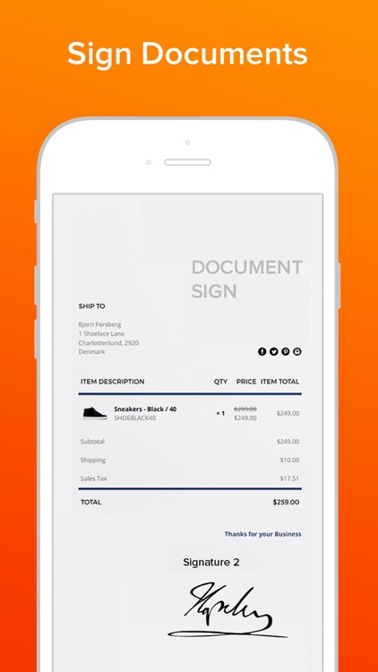 Electronic E.Signature Maker screenshot-0