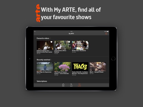 ARTE TV : direct, replay et + screenshot 3