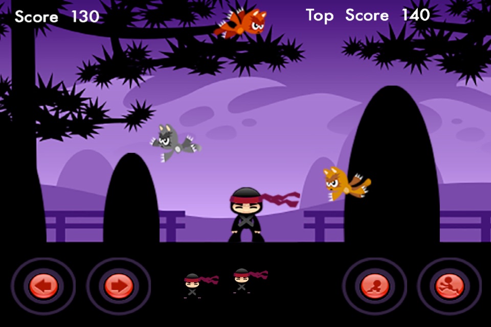 The Ninja Versus Cats LT screenshot 2