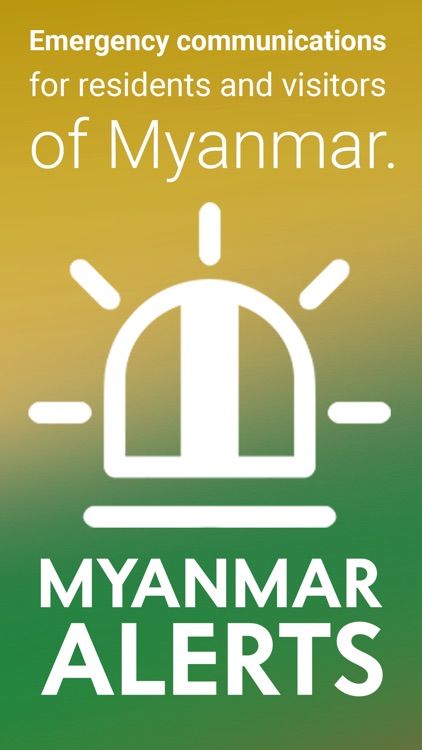 Myanmar Alerts