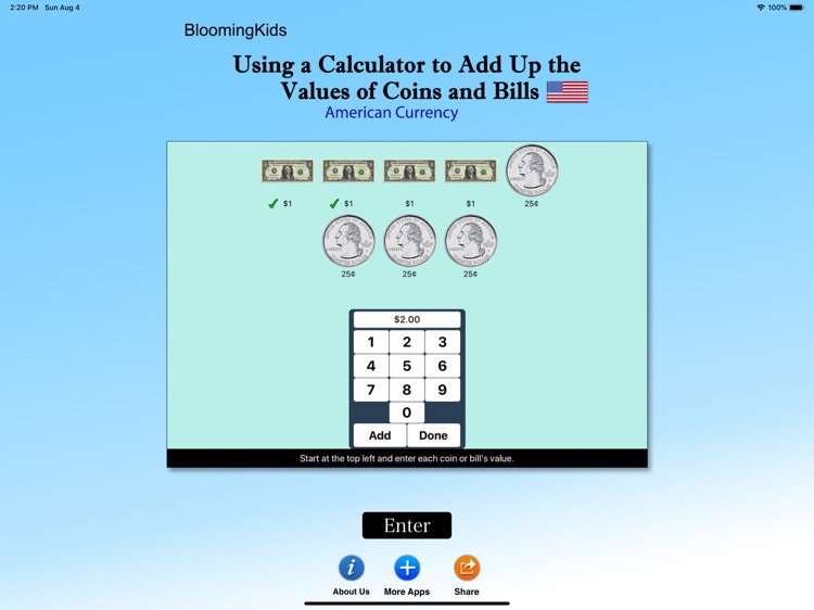 Calculator USD