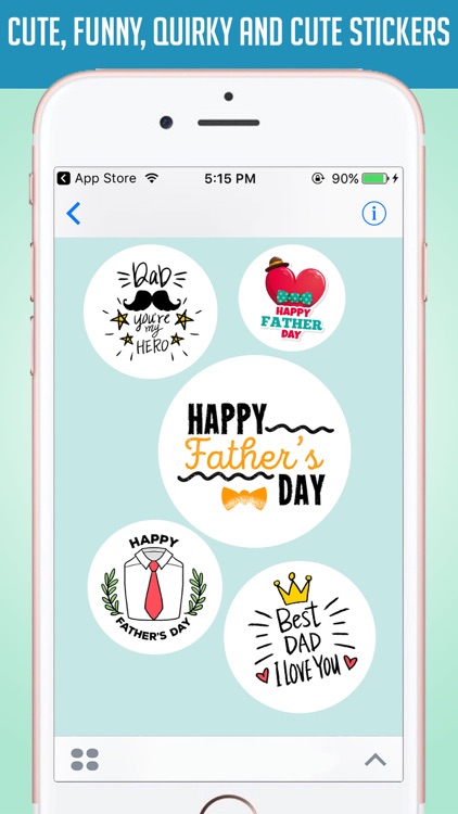 Happy Father's Day Stickers!