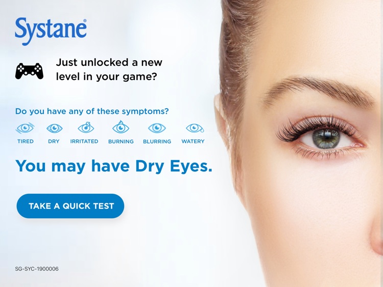 Systane Digital Dry Eye Test