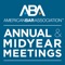 Welcome to the ABA Annual & Midyear Meetings App