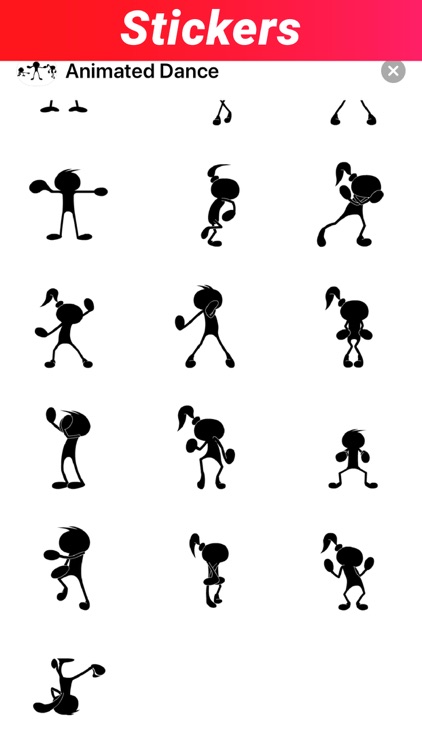 Animated Dancing Stickers App