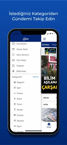 Game screenshot Mynet Haber - Son Dakika apk