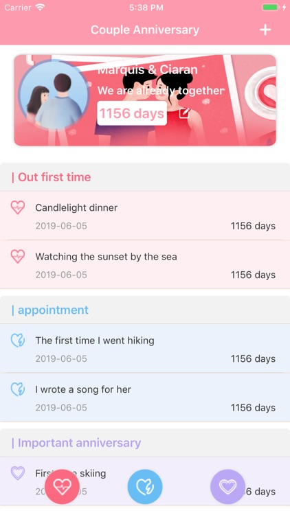 Couple Anniversary-Be together