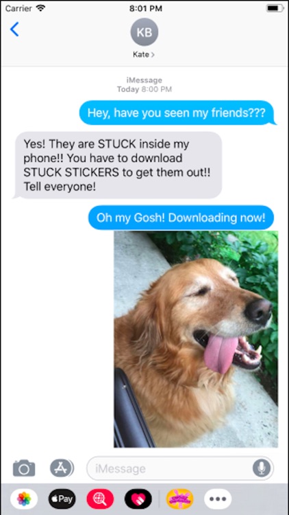 Stuck Stickers