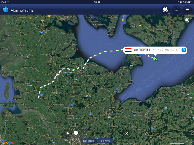 MarineTraffic - Ship Tracking Screenshot