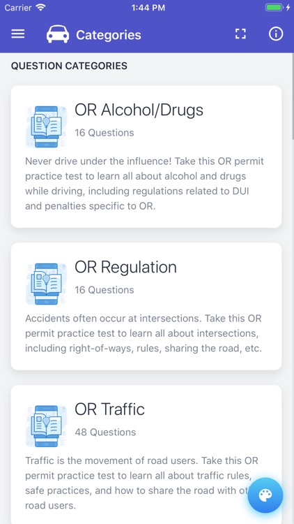 Oregon DMV Permit Test screenshot-8