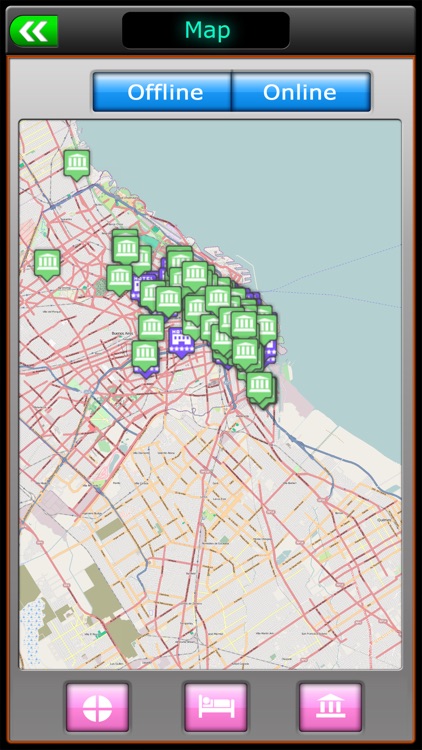 Buenos Aires Offline Map Guide screenshot-3