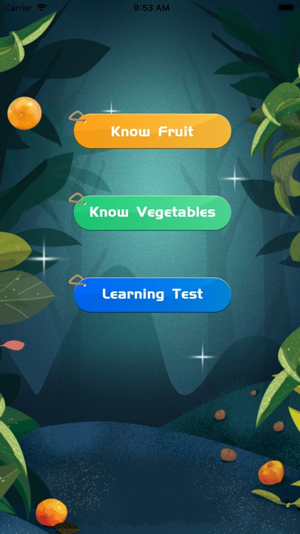 Fruit And Vegetable Learning