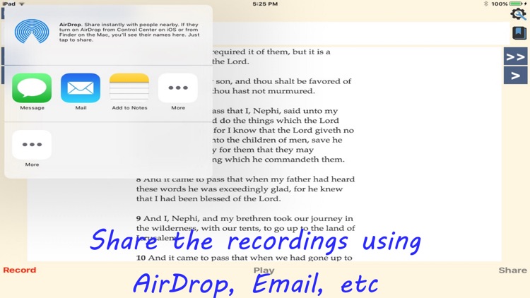 Scripture Audio Recorder