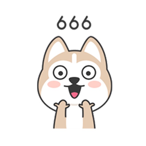 Cute Dog Sticker