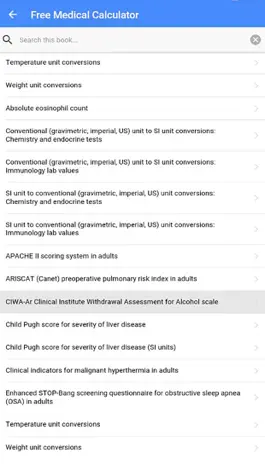 Game screenshot Mehrsys Medical Calculator apk