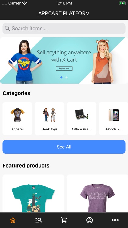 AppCart — Mobile Shopping