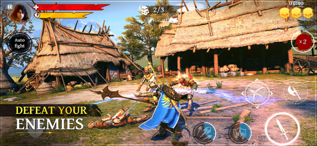 Iron Blade: Medieval RPG Captură de ecran