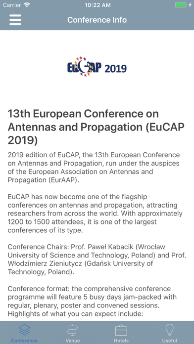 EuCAP 2019 screenshot 2
